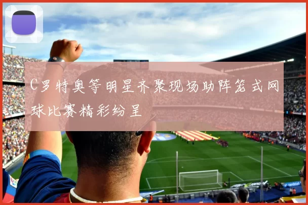 C罗特奥等明星齐聚现场助阵笼式网球比赛精彩纷呈